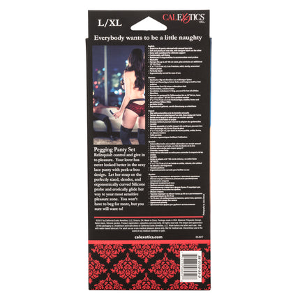 Scandal Pegging Strap-On Panty Set L/XL