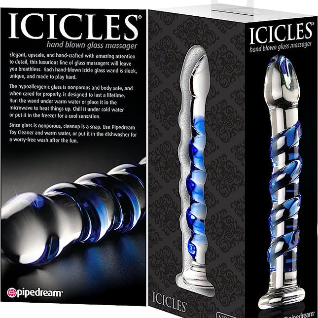 Icicles No. 05 Glass Dildo