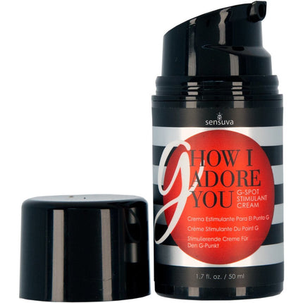 Sensuva G How I Adore You G-Spot Stimulant Cream - 1.7 oz.