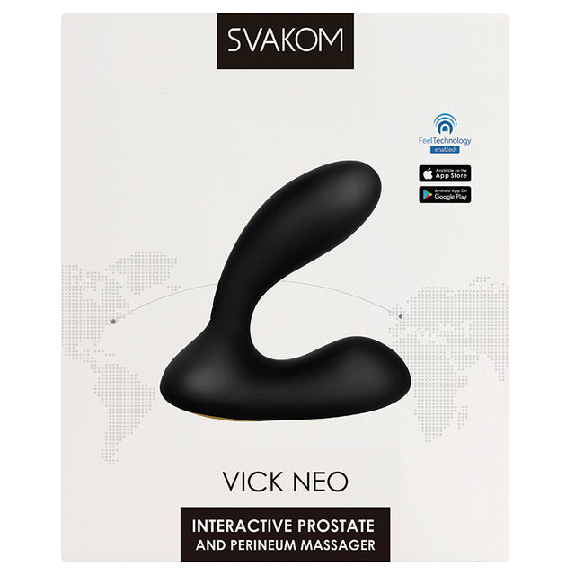 Vick Neo Prostate and Perineum Massager in Black