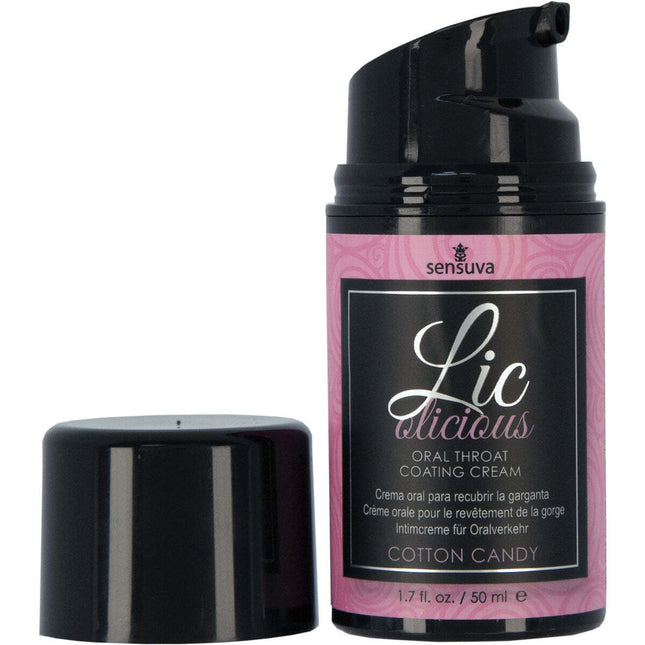 Sensuva Licolicious  Flavoured Throat Coating Cream